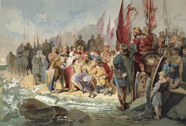 Canute Beveelt de Golven